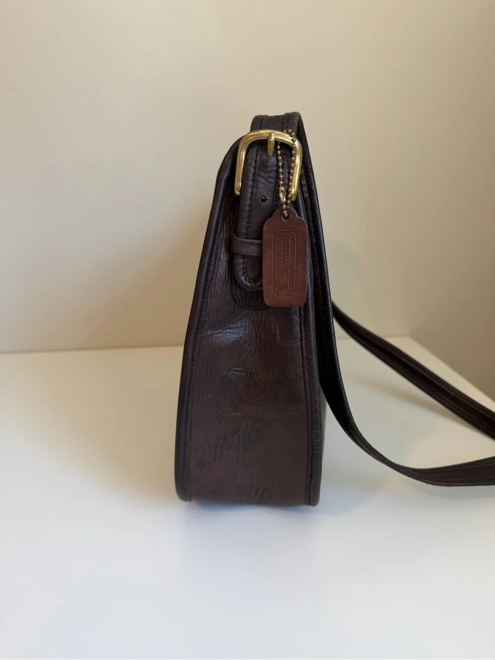 Vintage Coach Classic Hobo 9855 brown - Picture 4 of 12